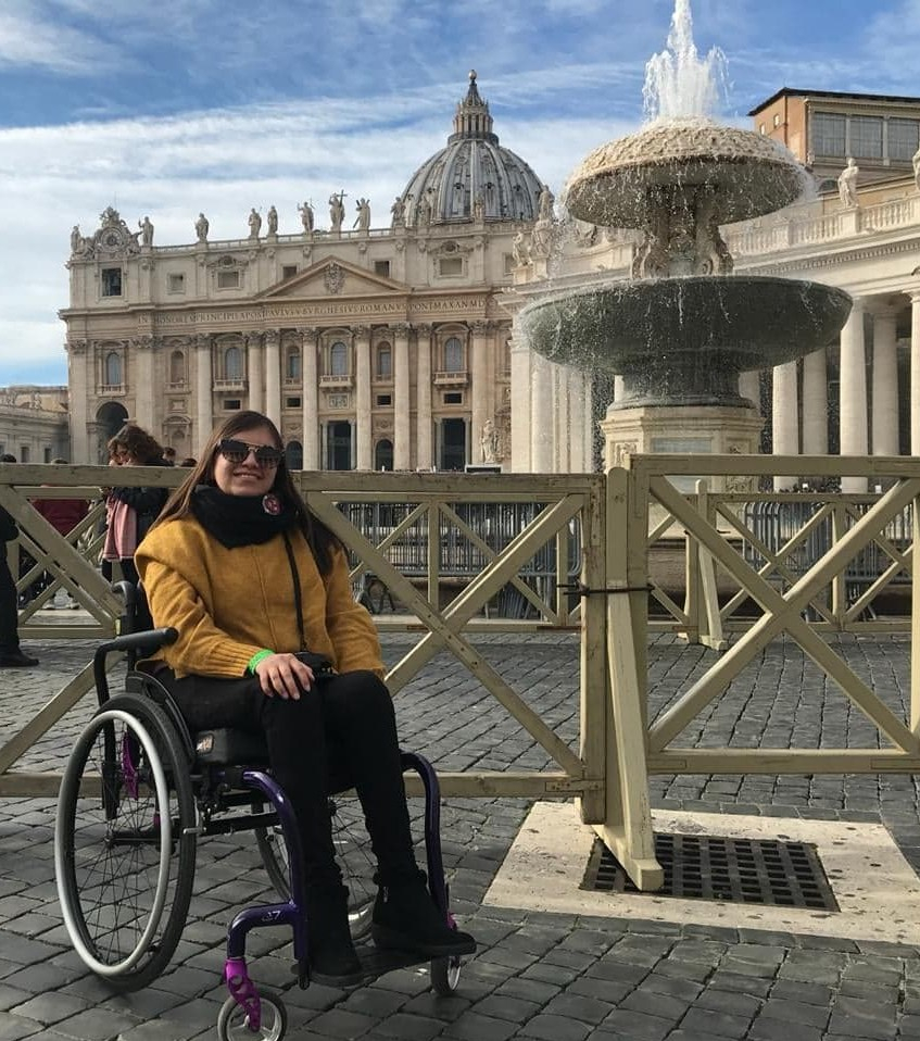 Silla de ruedas en El Vaticano
